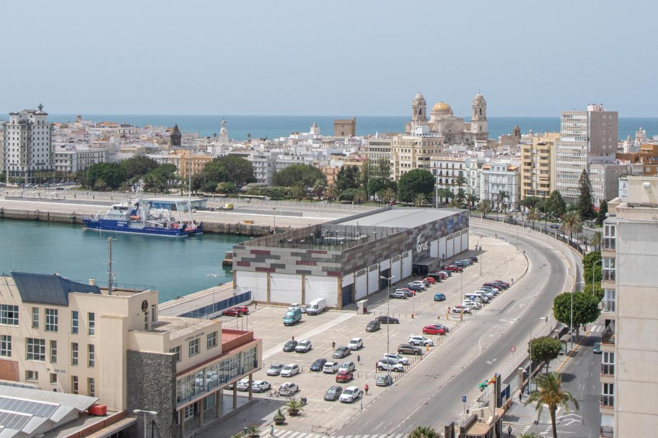 Apartmán Apartamento La Nina De Cádiz Exteriér fotografie